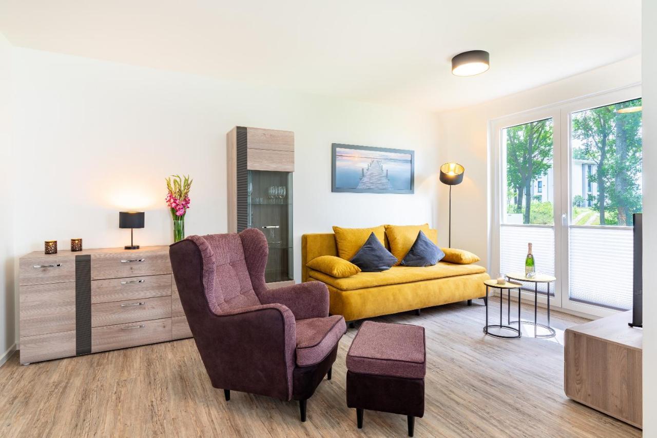 Terrassenwohnung "Traumhafft" - Haffresidenz Garz  Dış mekan fotoğraf